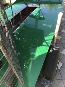 LAMdeck Green Airboat